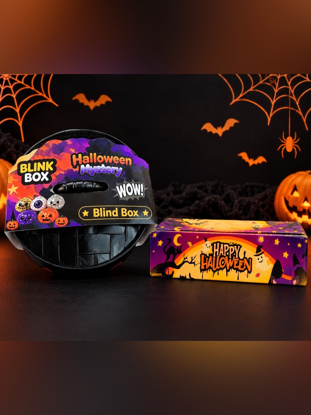 Halloween Mystery Blind Box - Orange & Purple Party Surprise